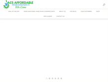 Tablet Screenshot of acs-satx.com